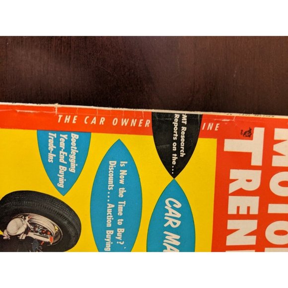 Motor Trend Magazine OCTOBER 1954 X-Ray Sports Car Hudson Italia Pontiac Sharp - Picture 4 of 9